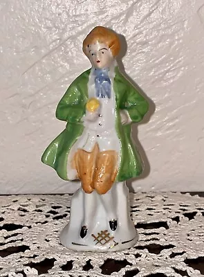 Occupied Japan Moriyama English Victorian Male W/ Green Clothing 4.5  • $8