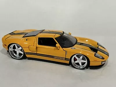 Jada 2005 Yellow Ford GT 1/24 No Box • $8