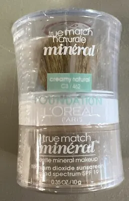 L’Oreal Paris True Match Mineral Powder Foundation Creamy Natural C3/462 New • $17.95