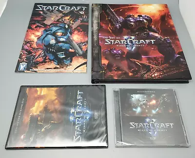 StarCraft II Wings Of Liberty Collector's Edition LOT: Art Book & MORE NO GAME • $9.99