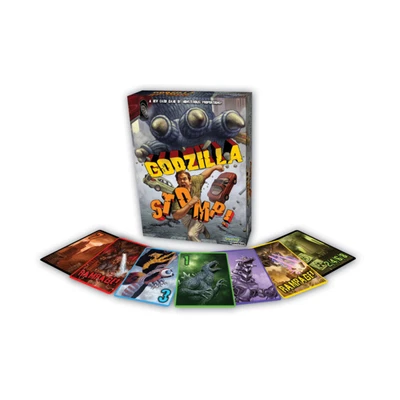 $40 • Buy Toy Vault Boardgame Godzilla Stomp! Box VG+
