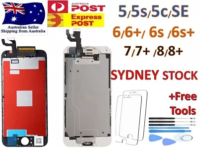$23.45 • Buy IPhone 6 6s 5s 8 7 PLUS LCD Touch Screen Replacement Digitizer Display Assembly 