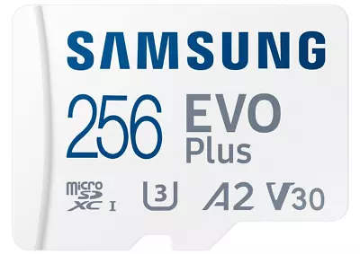 £1.55 • Buy 256GB Samsung EVO Plus 130MB/s Class 10 SDXC Micro SD 130MB/sG