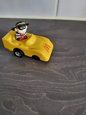 Mcds Hamburgular Vintage Car Mc Donalds Vintage Hamburgular Toy Figure Car 6cm • £14