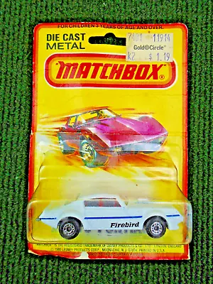 Matchbox Nip #16 Pontiac Firebird 1980!  (50000) • $10