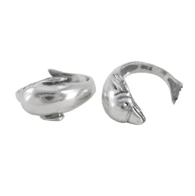 $13.32 • Buy Sterling Silver Dolphin Ear Cuff Earring, One Piece