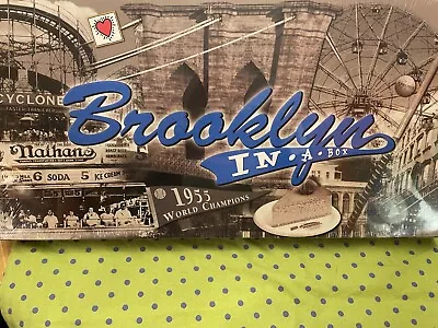 Brooklyn In A Box Board Game Sealed NEW Monopoly Style - Free Shipping • $29.95