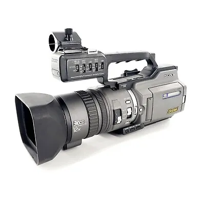 Sony DSR-PD150 DVCAM Mini DV Camcorder *Lines On Playback* Tested & Works *READ* • $130