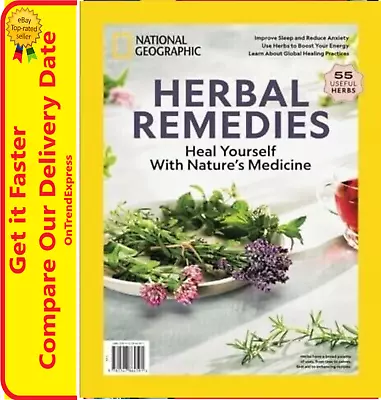 National Geographic Magazine Special Issue Herbal Remedies • $19.95