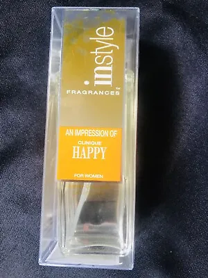 $15 • Buy NIB Instyle Fragrances Inspired By Clinique's Happy Perfume Cologne For Women
