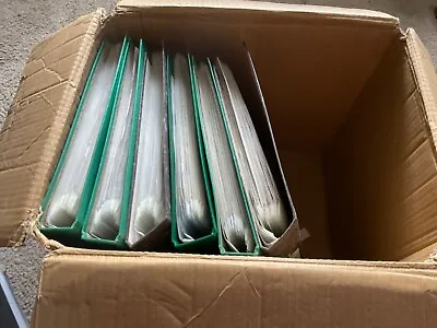 £120 • Buy Hungary, Magyar Posts 7.3kg Box Large Lot In 6 Folders
