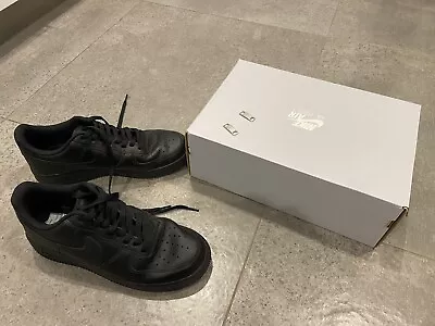 Size 9.5 - Nike Air Force 1 '07 Black • $70