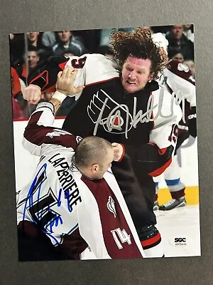 S. Harnell/I. Laperriere Dual Signed.Flyers/Avalanche Auto. SGC Autograph. • $29.99