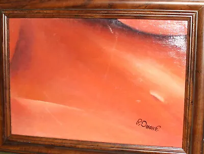 Vintage Abstract Modernist Oil Painting Signed • $183.75