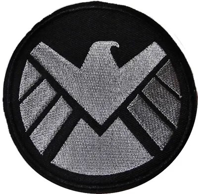 Marvel Comics AGENTS OF S.H.I.E.L.D. Logo Iron-on/Sew-on Embroidered PATCH • $4.99