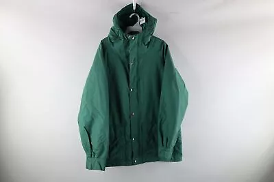 Vintage 80s Cabelas Mens Size XL Insulated Hooded Goretex Parka Jacket Green • $101.11