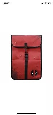 Official Marvel Comics Deadpool Large Backpack Rucksack School Bag • £20