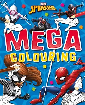 £7.89 • Buy MARVEL SPIDER-MAN: MEGA COLOURING Book NEW