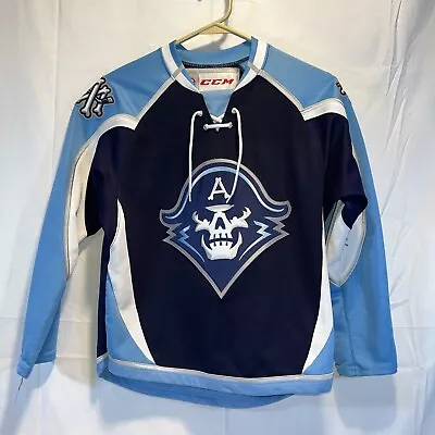 CCM Youth S/M AHL Milwaukee Admirals Jersey Autographed By #45 Austin Rueschhoff • $9.95