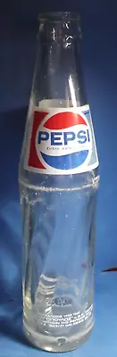 RARE VINTAGE PEPSI COLA GLASS BOTTLE 444gr. 1970s Was Distributed Only In Greece • $39.80