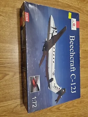 Amodel 1/72 Beechcraft C-12J Plane Model Kit Box 109 • $57