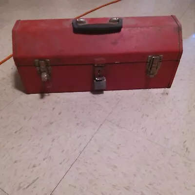 Vintage Metal Tool Box • $20