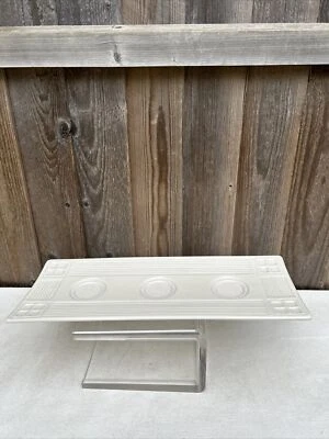£24 • Buy BELLEEK LIVING  FINE CHINA 3xTEALIGHT  VOTIVE CREAM HOLDER /TRAY