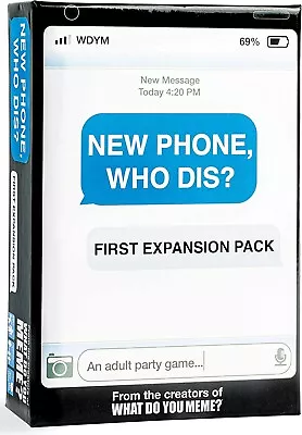 New Phone Who Dis? Card Game First Expansion By What Do You Meme [Party Game] • $38.99