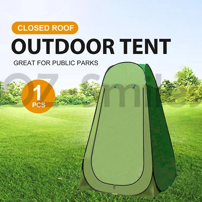 $25.55 • Buy Pop Up Shower Tent Privacy Ensuite Change Room Toilet Flip Out