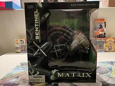 McFarlane Toys Sentinel And Matrix Reloaded Figures 2003 With Original Case Box • $950