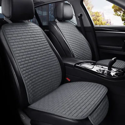 2pcs Car Front Seat Cushion Covers Chair Protector Mat Pad Universal Accessories • $18.58