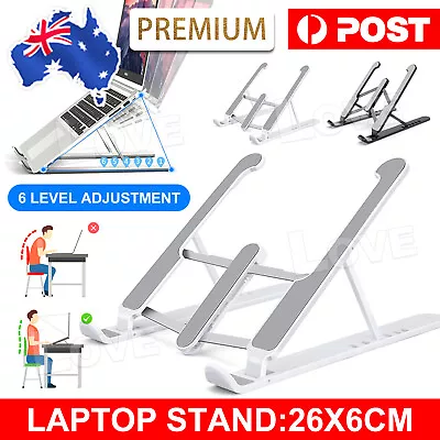 $11.95 • Buy Adjustable Folding Laptop Stand Notebook Bracket Portable Notebook Tablet Holder