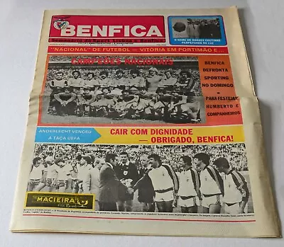 £19.99 • Buy 1983 UEFA Cup Final (2nd Leg) Benfica V Anderlecht PROGRAMME  