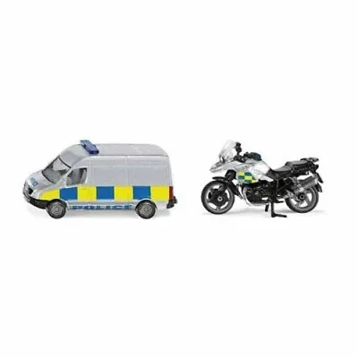 £8.49 • Buy Siku 1655 Police Set 1:87 Scale Police Van Police Motorbike Motorcycle Bike Vans