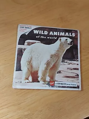 1958 Wild Animals Of The World Viewmaster 3 Reels Etc View Master B-614 • $2.47