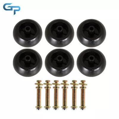 6 Pack 5  Anti Scalp Deck Wheel With Kit Exmark Mower 103-7263 109-2098  68-2730 • $46.68