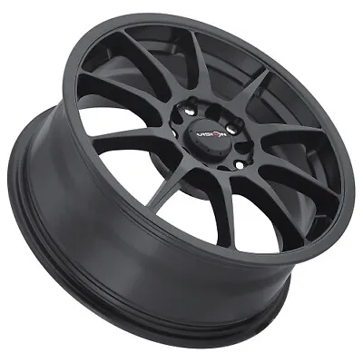15x6.5 Vision 425 Bane Matte Black Wheel 4x100/4x4.25 (38mm) • $134.47