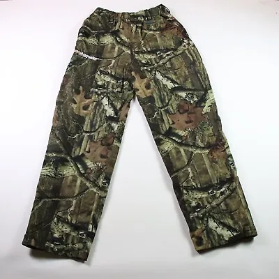 Whitewater Rain Blocker Fully Lined Pants Men's Medium Elastic Waist Brush Camo • $24.99