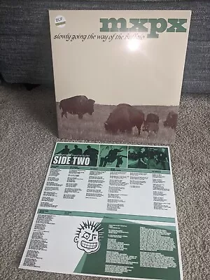 MXPX - SLOWLY GOING THE WAY OF THE BUFFALO - Olive Green Color Vinyl LP - NEW!! • $59.97