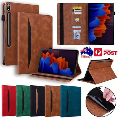 For Samsung Galaxy Tab A A7 A8 A9 S7 S8 S9 Tablet Case Leather Flip Stand Cover • $9.99