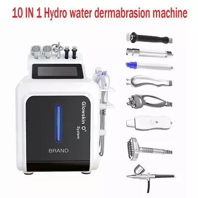 10 In1 Water Dermabrasion Deep Cleansing Hydro Hydra Dermabrasion Facial Machine • $2279.99