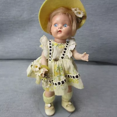 Vintage Vogue GINNY Doll Painted Eyes/Lashes Strung 7.5in MCM • $189.99