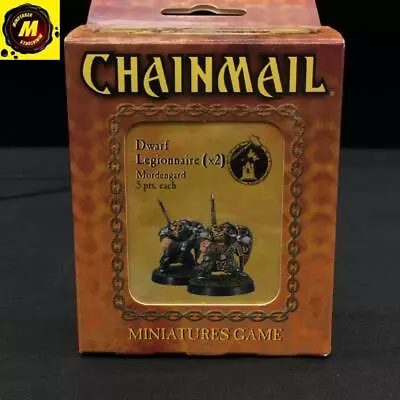 Mordengard - Dwarf Legionnaire (x2) (NIB) - #108178 - Chainmail • $7.42