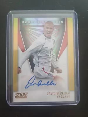 Panini Score 2021/22 David Beckham Signature/Autograph 01/5/5 England Car  • £2149.13