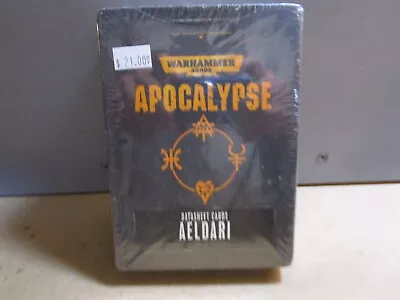 Games Workshop Warhammer 40k Apocalypse Aeldari Datasheet Cards • £7.91