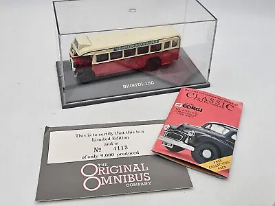 £9 • Buy Corgi Original Omnibus Co OOC Bristol L5G North Western 1:76 00 Gauge 97867
