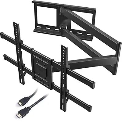 BONTEC TV Wall Bracket With Extra Long Articulated Arm For 32-75 Inch Up To 60 • £69.99