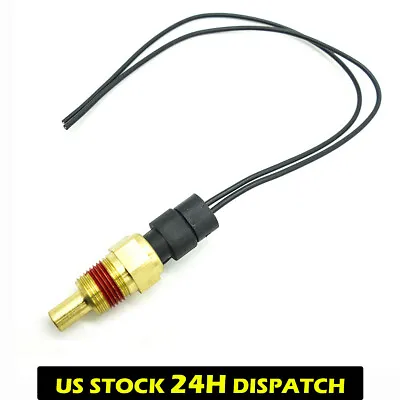 Coolant Temperature Sensor W/ Connector For Buick GMC Chevrolet Pontiac Cadillac • $9.98