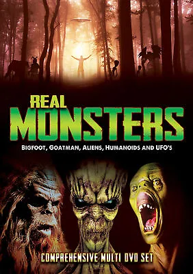 Real Monsters: Bigfoot Goatman Aliens Humanoids And Ufo's New Dvd • $21.96