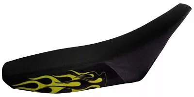 $31.90 • Buy SUZUKI DRZ110 2003-09  Yellow Flame Seat Cover #M203955